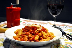 Amatriciana  served