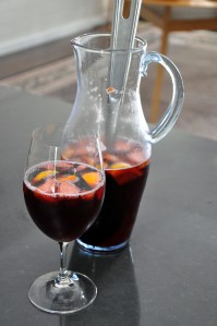 Sangria served