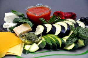 lasagne charred ingreds