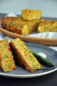 vegie slice served asp