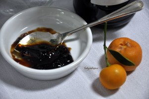 Cumquat marmalade close