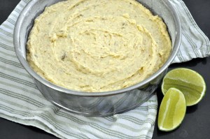 GF citrus marmalade cake unbaked