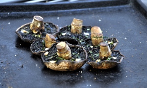 Roasted mushrooms