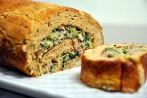 Smoked Trout and  Zucchini Filled Tomato Roulade