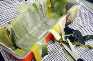 turkey terrine lining tin