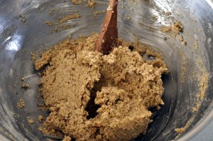 Julia's hazelnut bisc dough