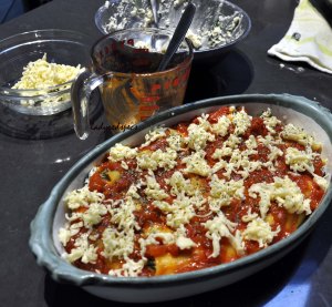 Spinach Ricotta Canneloni unbaked