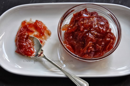 Tomato and Ginger Jam