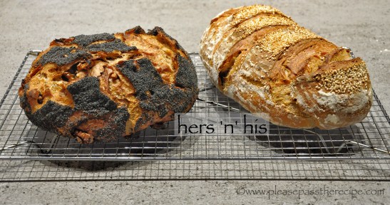 100% spelt sourdough loaves