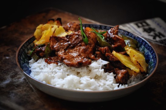 Charred Pineapple Pork