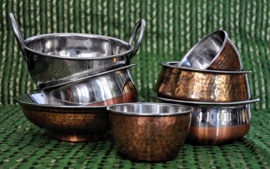 Indian serving dishes