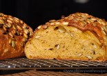 Pumpkin and Pepita Spelt Sourdough Bread