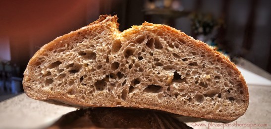 100% spelt sourdough seed bread