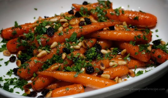 Carrots in verjuice