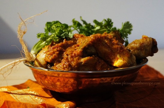 Sweet Red Pepper Chicken Curry