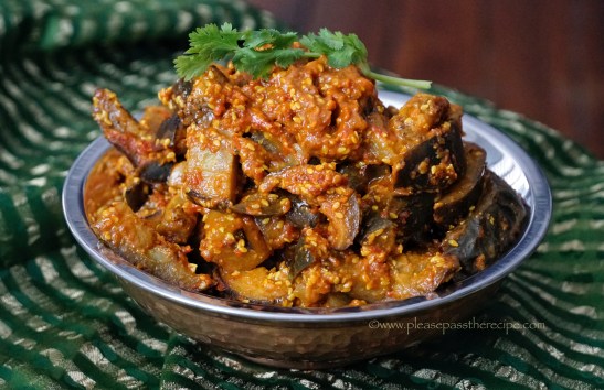 Sesame and Tamarind Eggplants